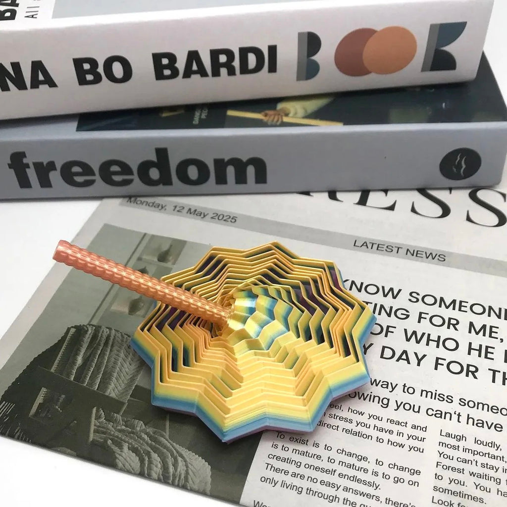 3D Printed Stress Relief Spiral Magic Stereo Geometric Educational Toy