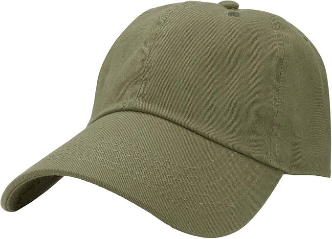 Classic Baseball Cap  Hat 100% Cotton Soft Adjustable Size