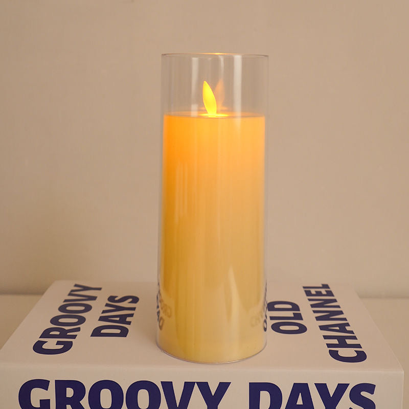 Rechargeable electronic candle romantic atmosphere light