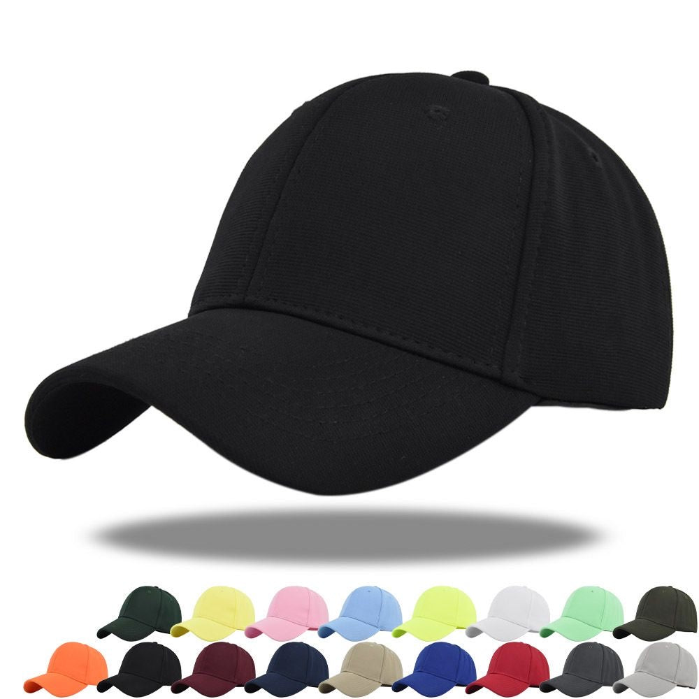 Classic Baseball Cap  Hat 100% Cotton Soft Adjustable Size