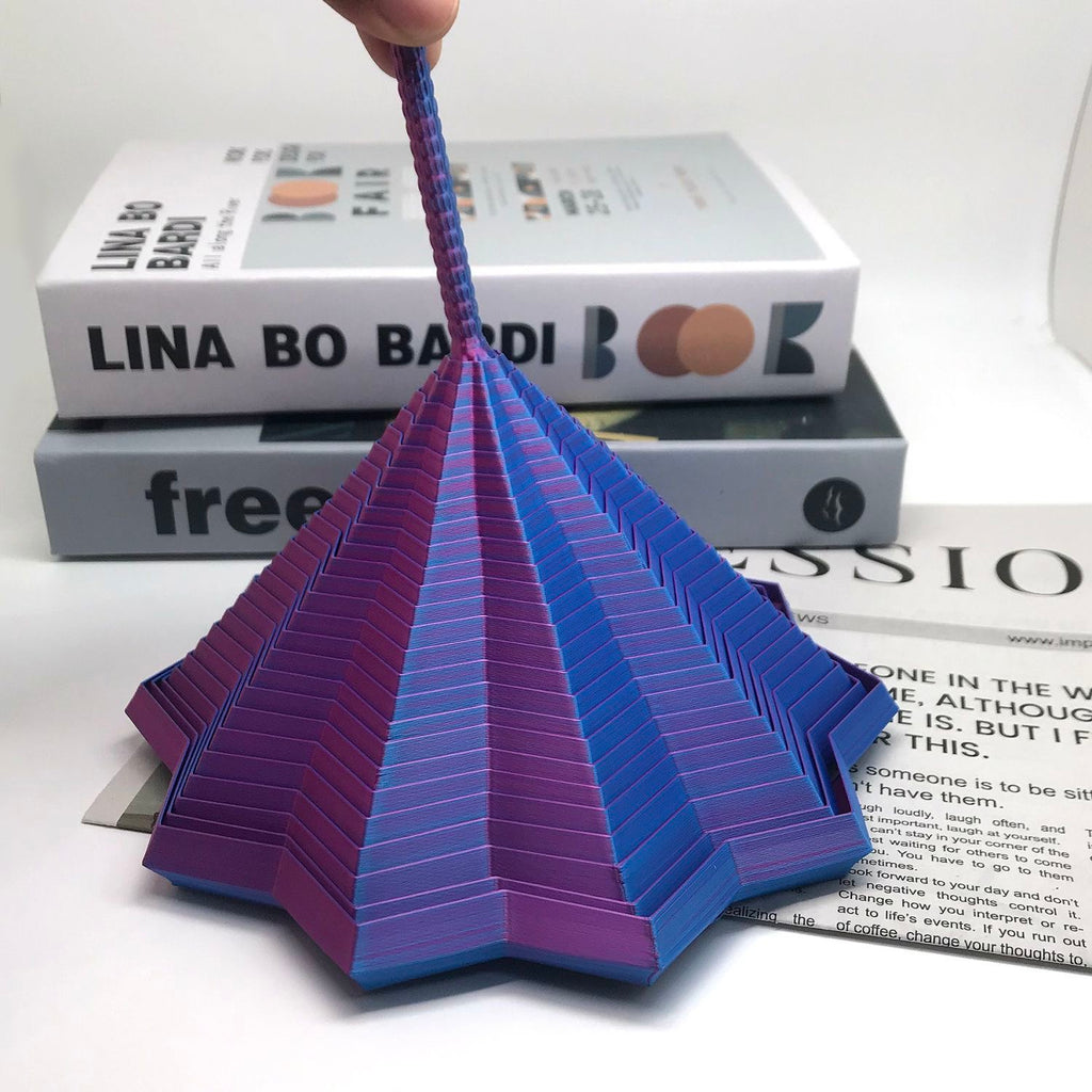 3D Printed Stress Relief Spiral Magic Stereo Geometric Educational Toy