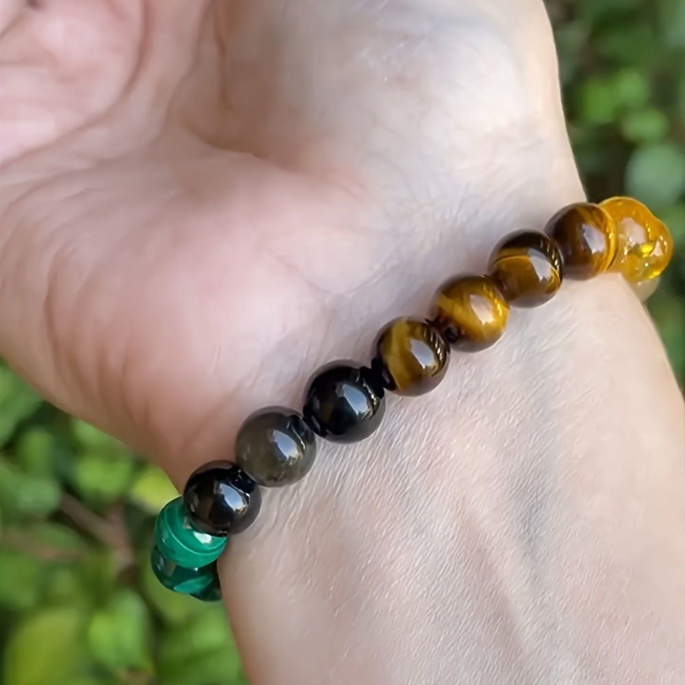 Money Bracelet: Natural Stones for Wealth and Abundance
