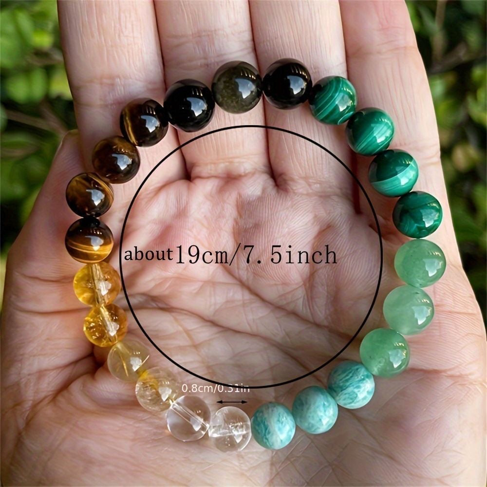 Money Bracelet: Natural Stones for Wealth and Abundance